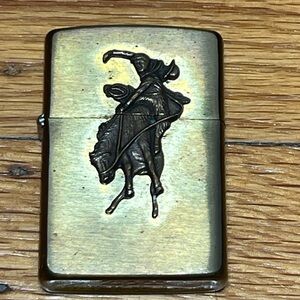 Rare Vintage Zippo Marlboro Store Brass Lighter